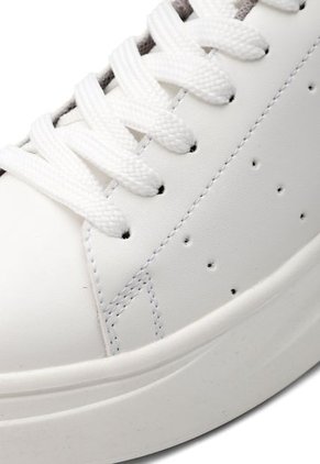 TENIS DE DAMA DEPORTIVOS COLOR BLANCOXGRIS CAROL BULL TERRIER