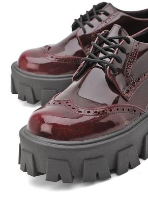 Zapato De Dama Vinotinto BULL TERRIER CHIIRLEY