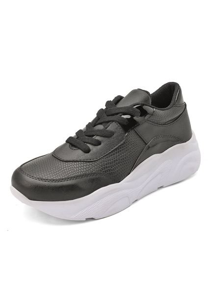 Tenis O Sneakers Negro BULL TERRIER AKILA