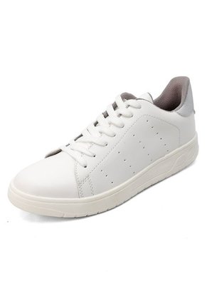 SNEAKERS PARA DAMA BLANCO BULL TERRIER ONE SMITH SILVER
