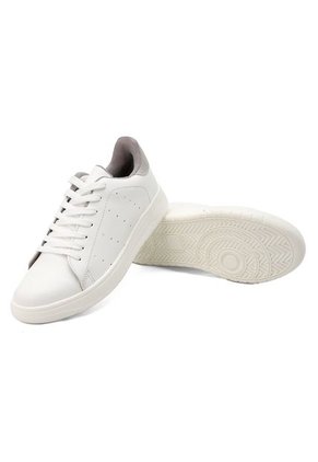 SNEAKERS PARA DAMA GREY BULL TERRIER ONE SMITH