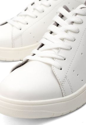 SNEAKERS PARA DAMA BLANCO BULL TERRIER ONE SMITH SILVER