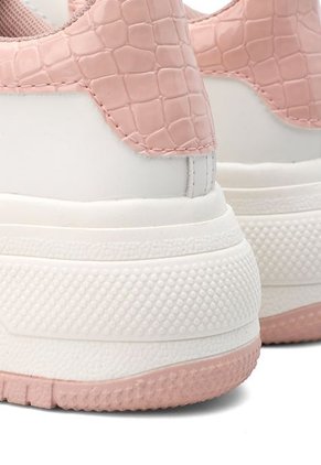 TENIS BLANCOS CON CHULO ROSADO BULL TERRIER DASHA