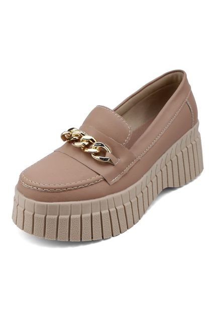MOCASINES MAQUILLAJE CON HERRAJE DORADO BULL TERRIER LUCIANA