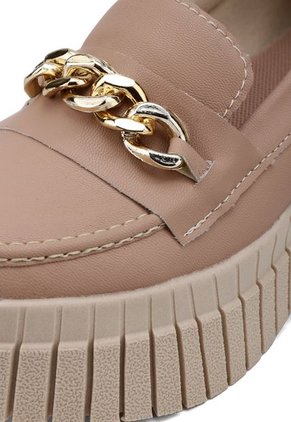 MOCASINES MAQUILLAJE CON HERRAJE DORADO BULL TERRIER LUCIANA