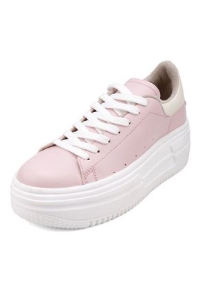 TENIS ROSADOS CON CHULO BEIGE BULL TERRIER DASHILA