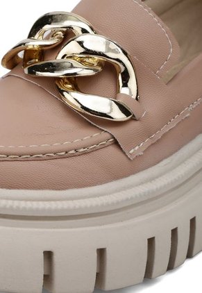 MOCASINES MAQUILLAJE CON HERRAJE DORADO BULL TERRIER LUCY