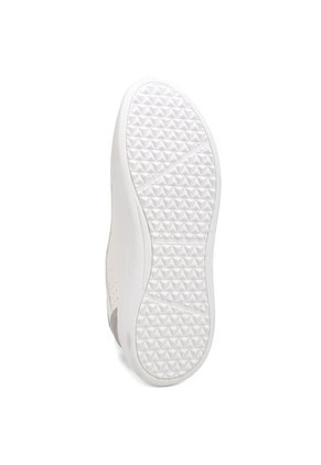 TENIS BLANCOS PERFORADOS CON CHULO GRIS Y PLATA BULL TERRIER IBBIE