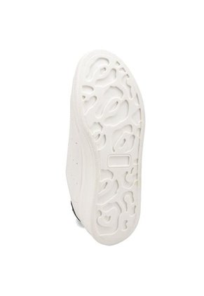 TENIS BLANCOS CON CHULO NEGRO CHAROL CAROL