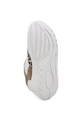 TENIS BLANCOS CON APLIQUES EN ANIMAL PRINT BULL TERRIER ANNIE