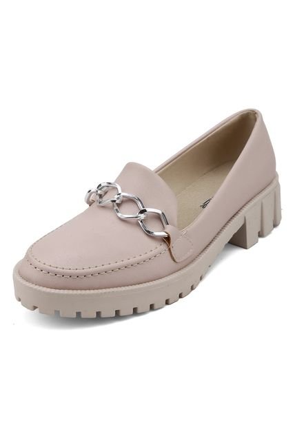 ZAPATO ROSA CON HERRAJE COMBINADO CYEL