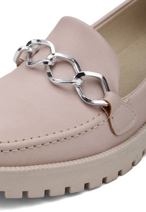 ZAPATO ROSA CON HERRAJE COMBINADO CYEL