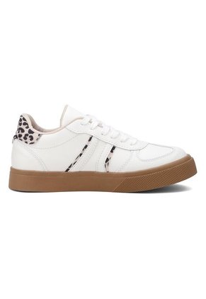 TENIS NEGROS CON APLIQUES BLANCOS PARIS