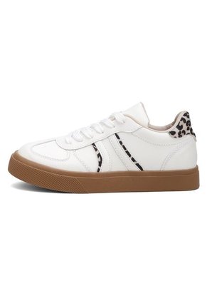 TENIS NEGROS CON APLIQUES BLANCOS PARIS