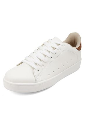 TENIS BLANCOS CON CHULO MIEL ONE SMITH