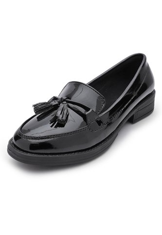 ZAPATO NEGRO CON FLECOS BULL TERRIER CORALY BULL TERRIER