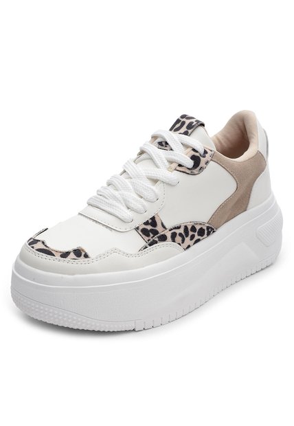 DEPORTIVO BLANCO/ANIMAL PRINT BULL TERRIER ANNIES 