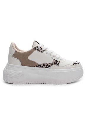 DEPORTIVO BLANCO/ANIMAL PRINT BULL TERRIER ANNIES 