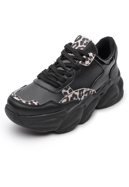 DEPORTIVO NEGRO/ANIMALPRINT BULL TERRIER ANNIEL