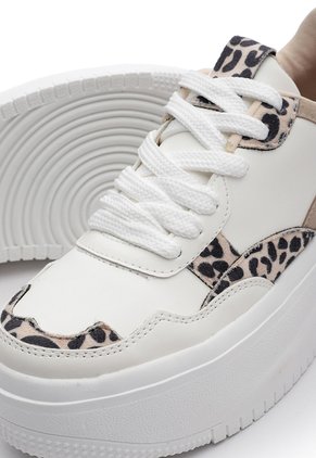 DEPORTIVO BLANCO/ANIMAL PRINT BULL TERRIER ANNIES 