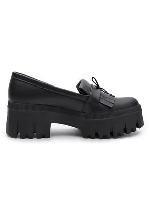MOCASIN TIPO CUERO NEGRO BULL TERRIER CHLOE