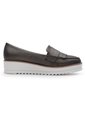 ZAPATO CAFE METALIZADO BUL TERRIER DIANA  de BULL TERRIER
