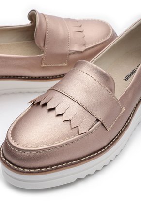 ZAPATO ORO ROSA BULL TERRIER DIANA