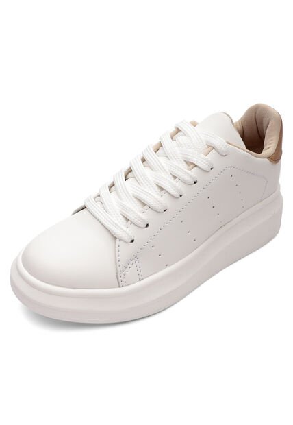 DEPORTIVO BLANCO/BEIGE BULLTERRIER CAROL