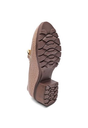 ZAPATO BEIGE GRABADO BULLTERRIER CYEL