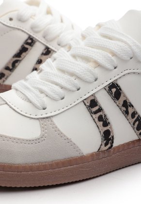 DEPORTIVO BLANCO/ANIMAL PRINT BULL TERRIER PARIS