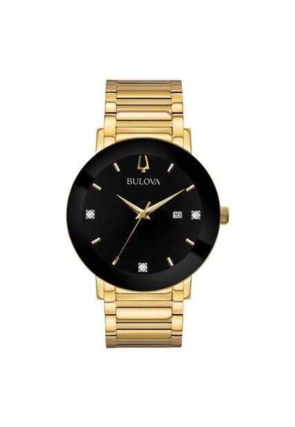 Reloj Bulova Hombre Futuro. Acero Inoxidable Dorado 97D116