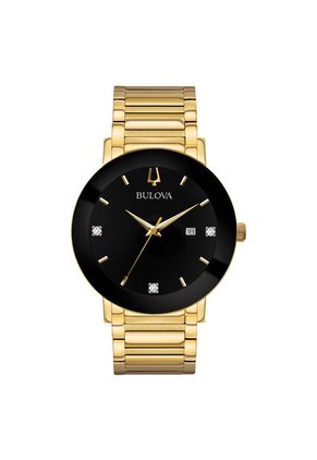 Reloj Bulova Hombre Futuro. Acero Inoxidable Dorado 97D116