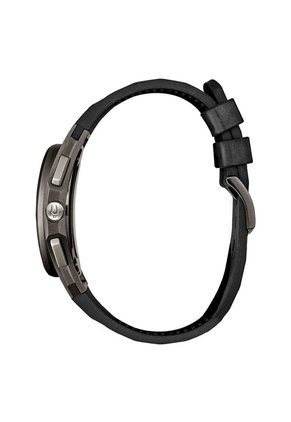 Reloj Bulova Hombre Curv. Silicona Negro 98A162