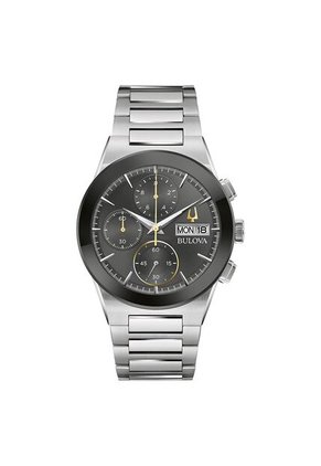 Reloj Bulova Hombre Millennia. Acero Inoxidable Plateado 96C149