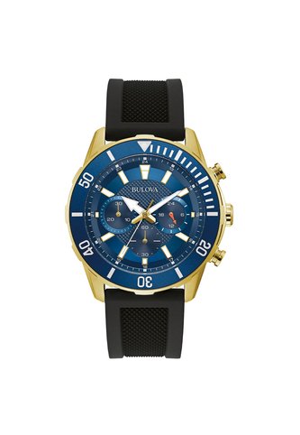 Reloj Bulova Hombre Classics. Silicona Negro 98A244 Bulova