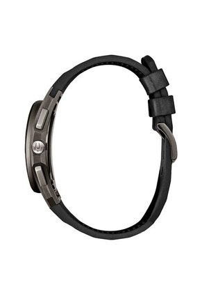Reloj Bulova Hombre Curv. Silicona Negro 98A162