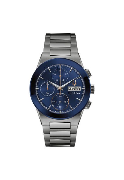 Reloj Bulova Hombre Millennia. Acero Inoxidable Gris 98C143