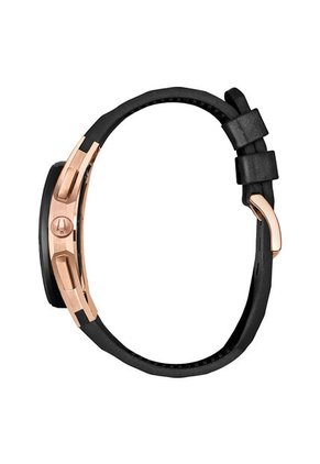 Reloj Bulova Hombre Curv. Silicona Negro 98A185