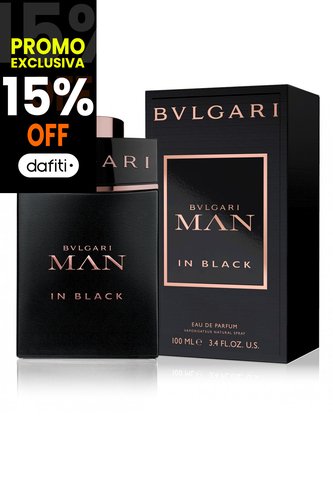 Perfume Man In Black De Bvlgari Para Hombre 100 Ml Bvlgari