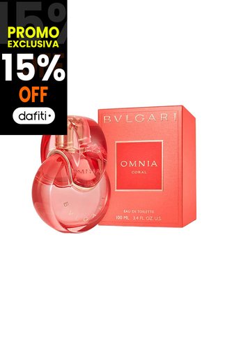 Perfume Omnia Coral De Bvlgari Para Mujer 100 Ml Bvlgari