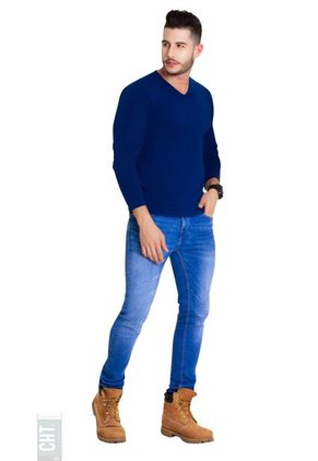 Camiseta Azul Rey CACHET