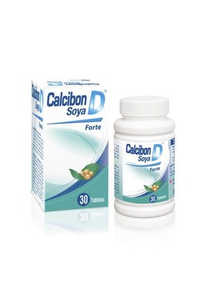 Calcibon D Soya Forte Caja 30 Tabletas