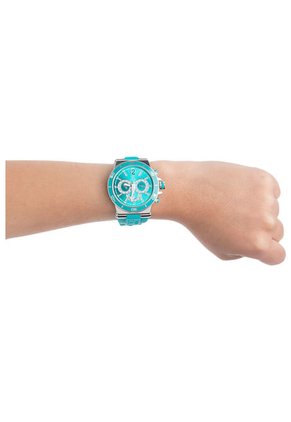 Reloj Verde Aguamarina-Plateado CALGARY