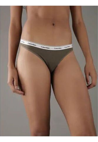 Pantie Verde Tipo Tanga - Modern Logo Calvin Klein Calvin Klein