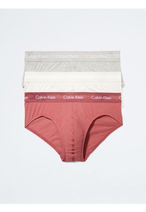 Pack De 3 Hip Brief En Algodón Calvin Klein