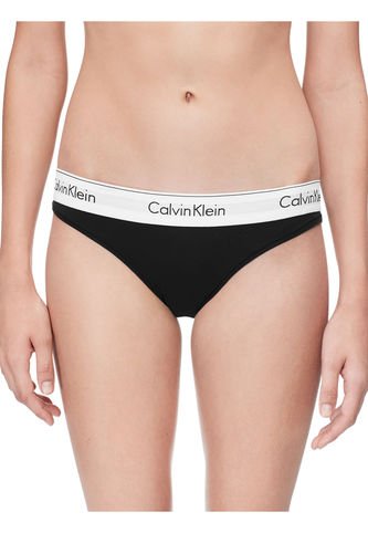 Pantie Negro Tipo Bikini En Algodón Para Mujer Calvin Klein Calvin Klein