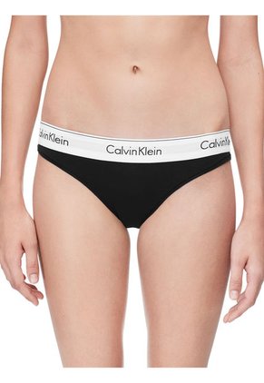 Pantie Negro Tipo Bikini En Algodón Para Mujer Calvin Klein