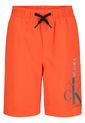 Bermuda Naranja Con Logo Para Niño Calvin Klein Calvin Klein de Calvin Klein
