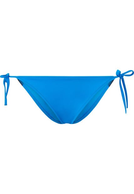 Bottom Vestido De Baño Azul Cheeky String Side Tie Para Mujer Calvin Klein