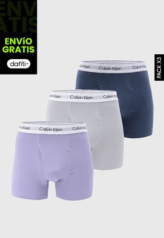 Bóxer x3 Calvin Klein Multicolor Calvin Klein